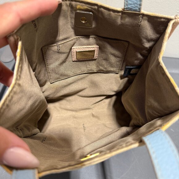 Fendi Zucchino Canvas Handbag - Picture 6 of 6